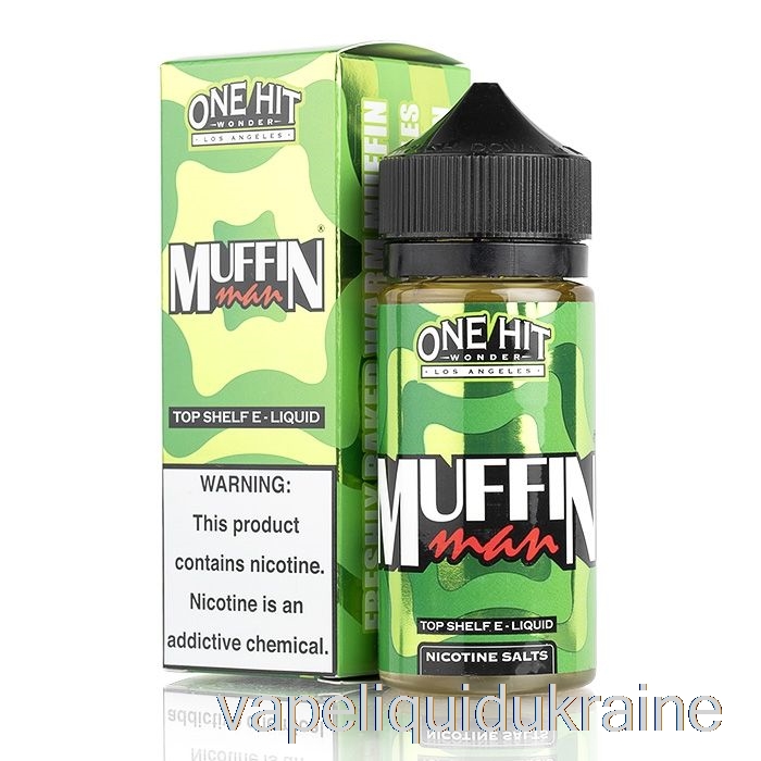 Vape Ukraine Muffin Man - One Hit Wonder - 100mL 0mg